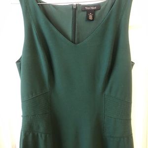 White house black market size 10 green dress